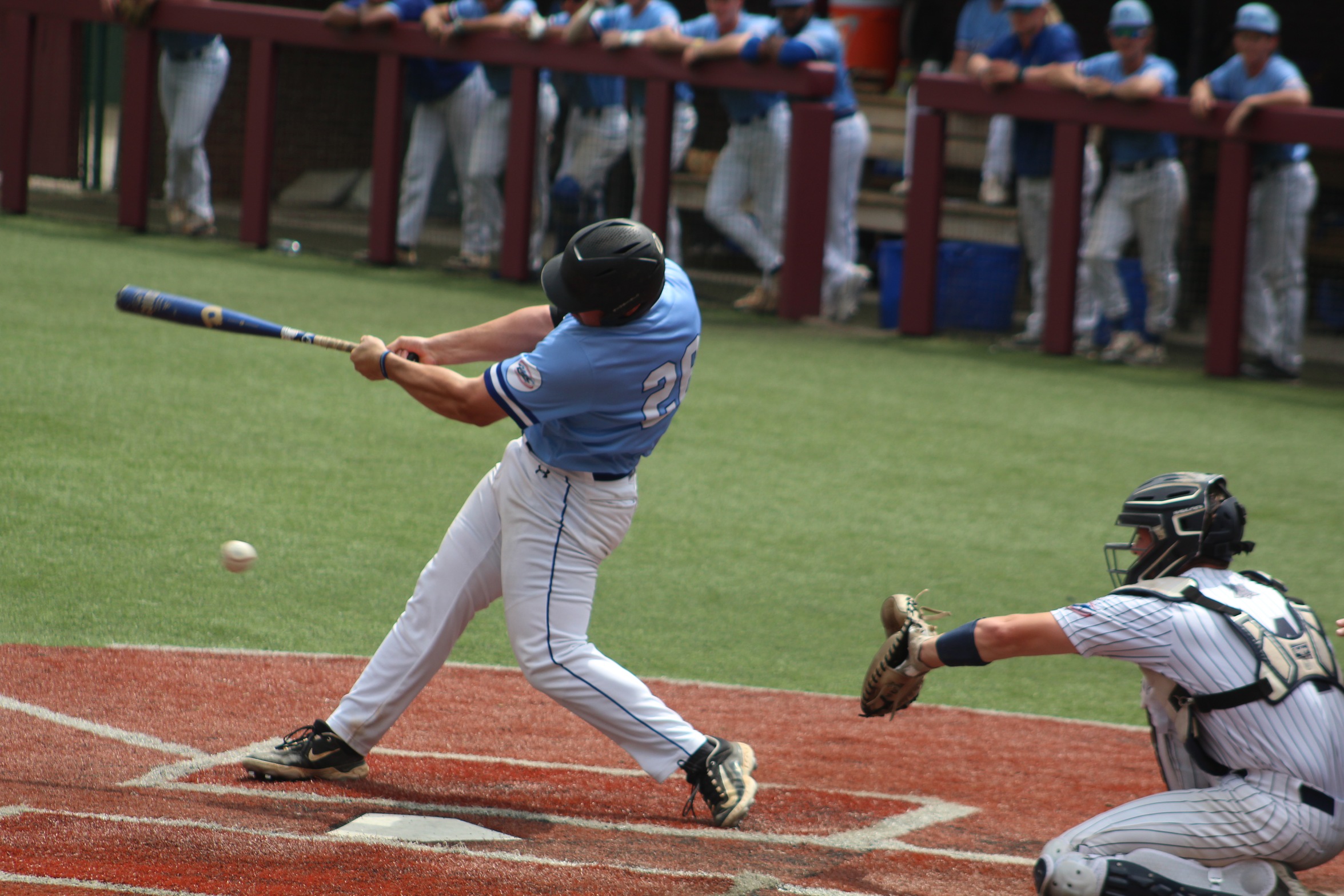 #MustangsWin! Baseball Sweeps Harris-Stowe on Record Day in St. Louis!