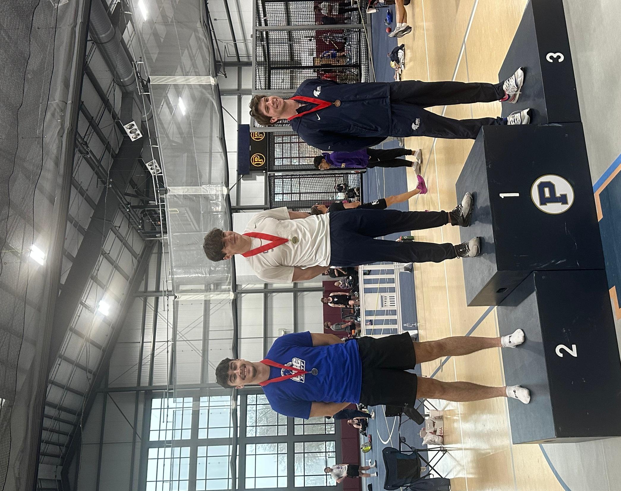 Five Athletes Compete At AMC Indoor Track & Field Championships