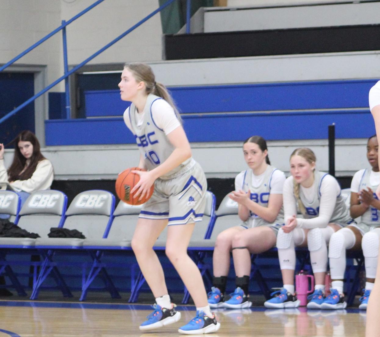 #LadyMustangsWin! CBC Uses Suffocating Defense To Sweep Hannibal!