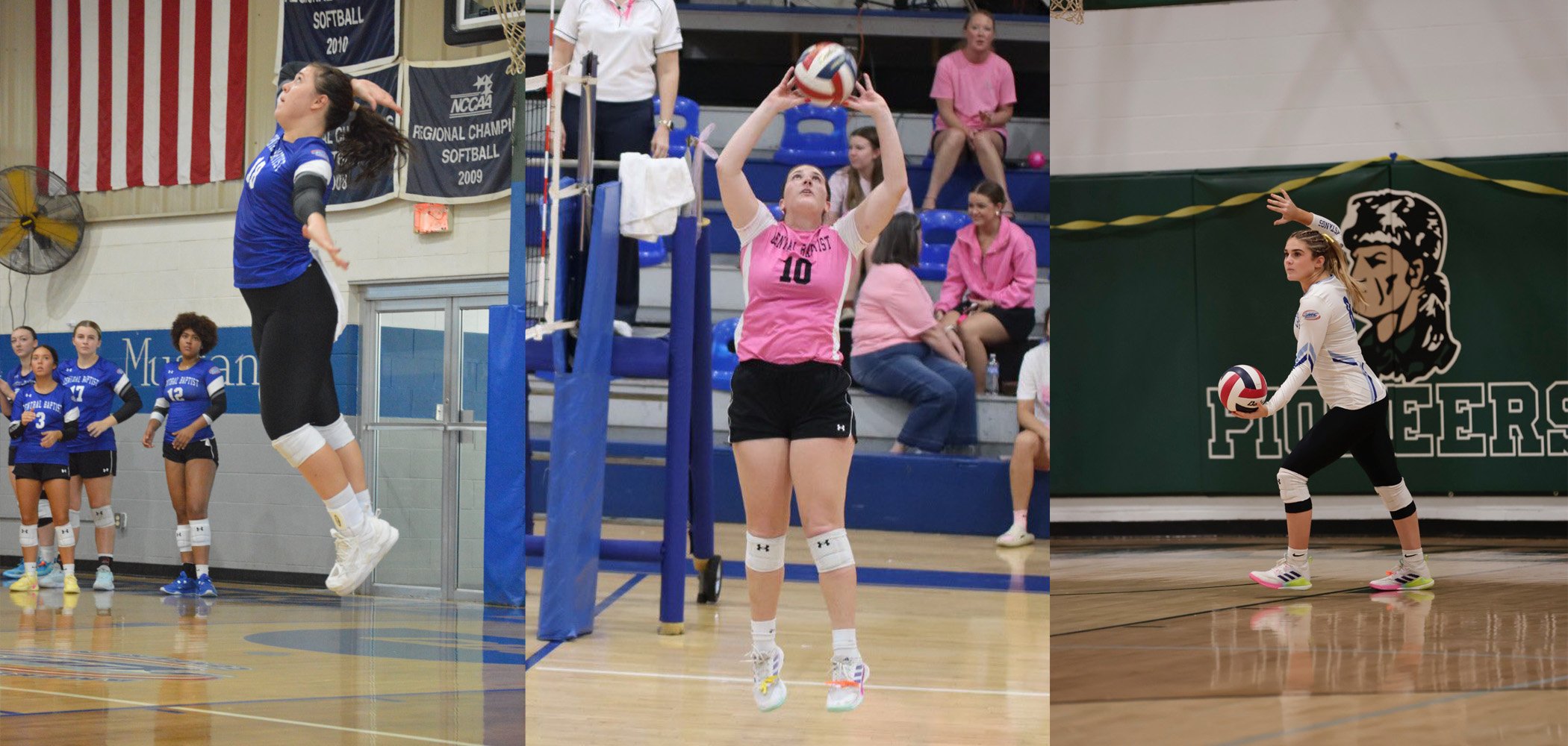 Volleyball Has Three Selected To All-Conference Teams